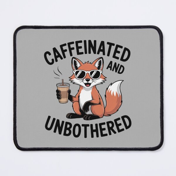 Item preview, Caffeinated and Unbothered designed and sold by theartfulaspie.