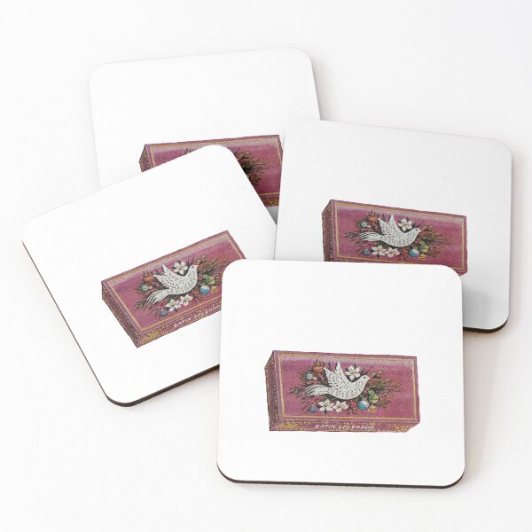 Item preview, Satin Splendor Matchbox with Dove designed and sold by soph1edes1gns.