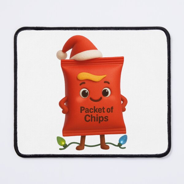 Item preview, Christmas Packet Of Chips designed and sold by Sillytoe.
