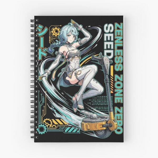 Item preview, Seed Zenless Zone Zero Retrowave Synth Neon Mecha designed and sold by Senpaiwaves.