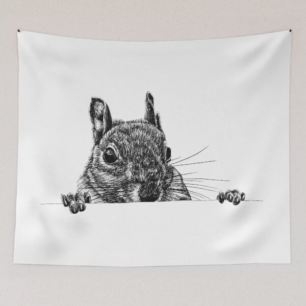 Item preview, Grey squirrel designed and sold by LorenDowding.
