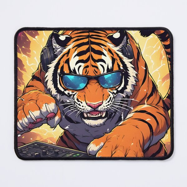 Item preview, DJ Tiger - Bass Drop designed and sold by owi-art.