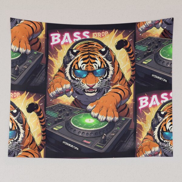 Item preview, DJ Tiger - Bass Drop designed and sold by owi-art.