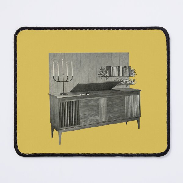 Item preview, MCM Stereo Sound System Mid Century Turntable Music designed and sold by The Sticker Bureau.