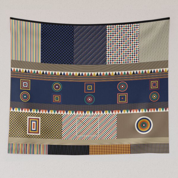 Item preview, Rhythm of Circles and Grids: Vibrant Heritage Fusion designed and sold by The boys.
