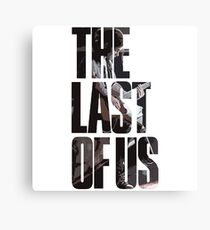 Lienzo The Last of Us Logo con Ellie.