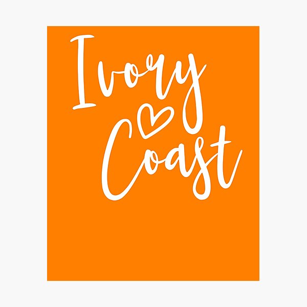 Item preview, Ivory Coast Heart Women's Love Ivory Coast Gear designed and sold by DynamicDesign.