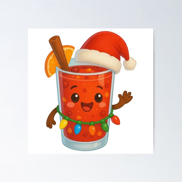 Item preview, Christmas Punch designed and sold by Sillytoe.