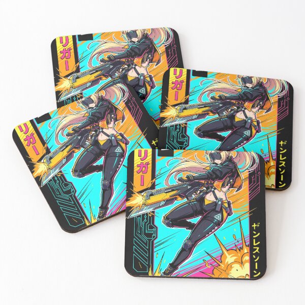 Item preview, Trigger Zenless Zone Zero Synthwave Sunset Obol Squad designed and sold by Senpaiwaves.
