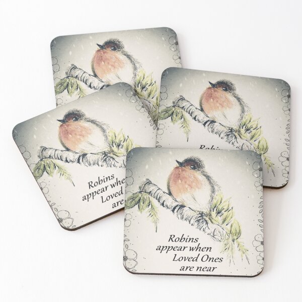 Item preview, Robins appear when love ones are near designed and sold by KWcrafts.