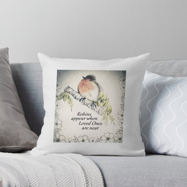 Item preview, Robins appear when love ones are near designed and sold by KWcrafts.