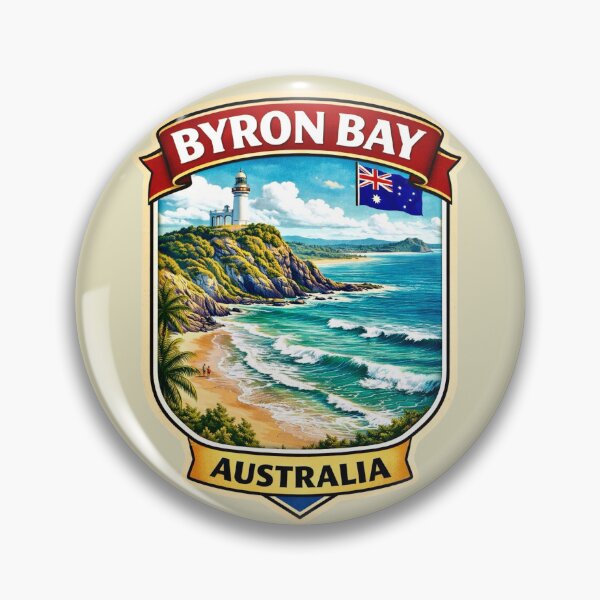 Item preview, Byron Bay, Australia - Coastal Surf designed and sold by Myra365Art.