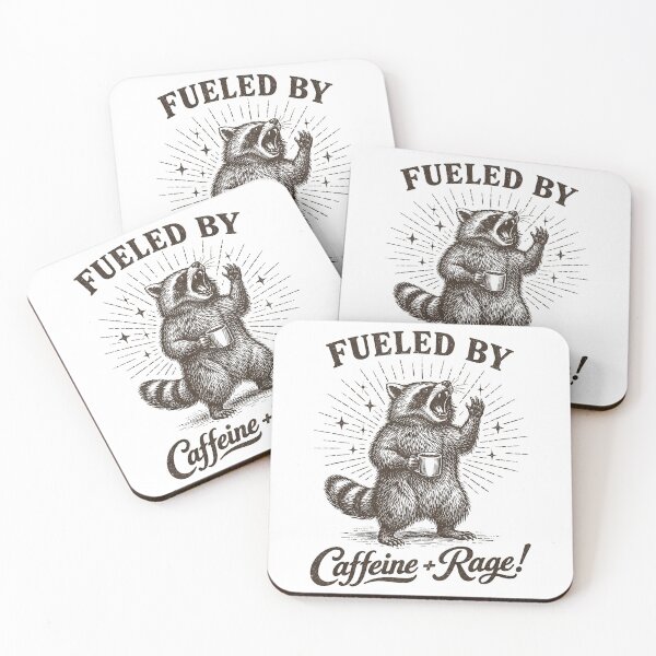 Item preview, FUELED BY Caffeine + Rage! designed and sold by sollunadesignns.