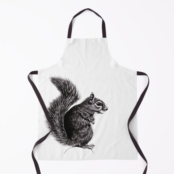 Item preview, Grey squirrel illustration designed and sold by LorenDowding.