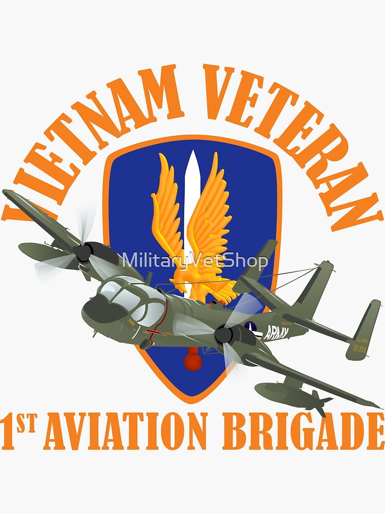 1st Avn Bde - OV-1 Mohawk Vietnam by MilitaryVetShop