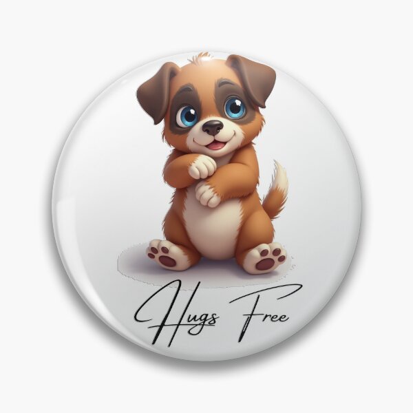 Item preview, Hugs Free Boxer Dog Sticker designed and sold by It's Bro Brand ★ ★ ★ ★ ★.