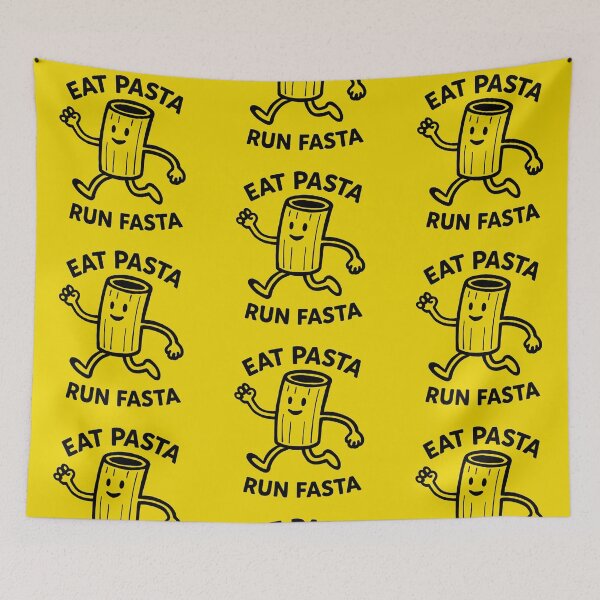 Item preview, Eat Pasta Run Fasta designed and sold by FunnehGacha.