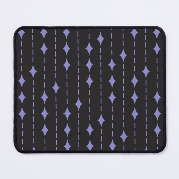 Item preview, Gothic diamonds in black and lavender purple designed and sold by Jennifer Ladd.