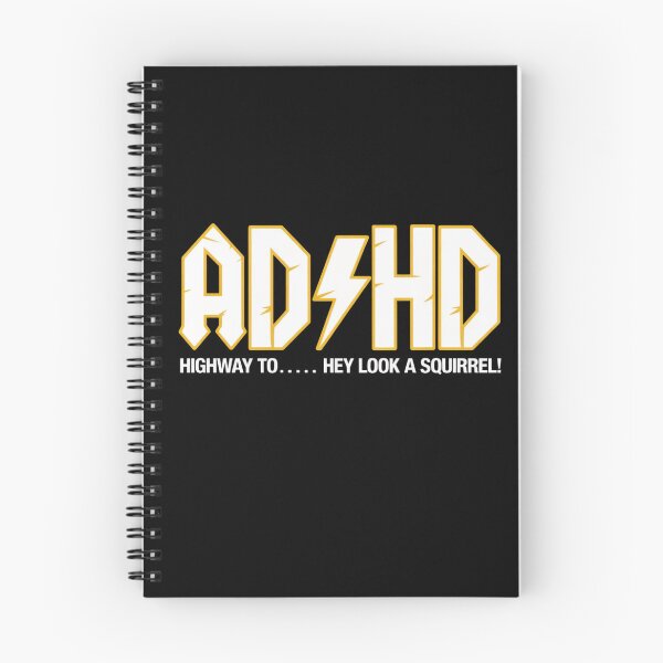 Item preview,  ADHD Highway TO Hey Look a Squirrel Funny Neurodivergent Humor designed and sold by ZACK ART.
