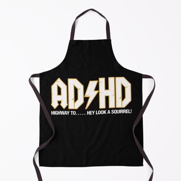 Item preview,  ADHD Highway TO Hey Look a Squirrel Funny Neurodivergent Humor designed and sold by ZACK ART.