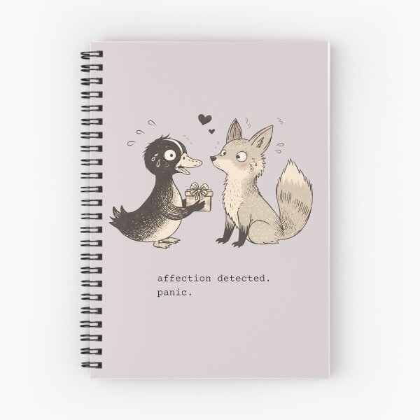 Item preview, Affection Detected Panic Animal shirt designed and sold by Koali Tees.