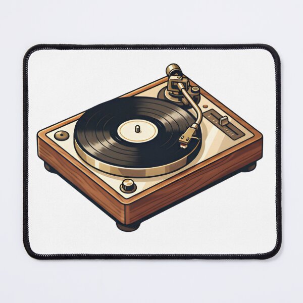 Item preview, Turntable - Vintage Audio LP Vinyl Record Player  designed and sold by QUOTABLE STICKERS.