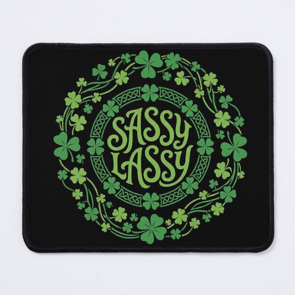 Item preview, Saint Patrick's Day - Sassy Lassy designed and sold by AK AESTHETIC STUDIOS.