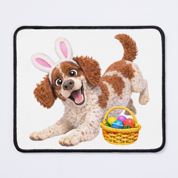 Item preview, Easter Pont Audemer Spaniel designed and sold by Sillytoe.