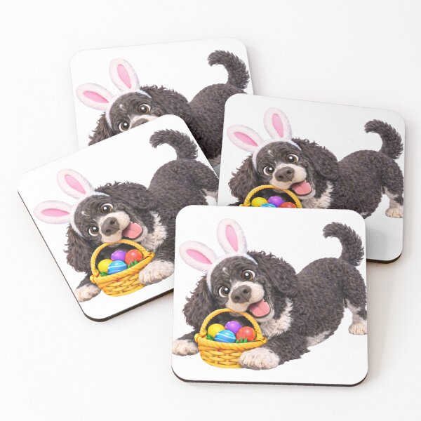 Item preview, Easter Portuguese Water Dog designed and sold by Sillytoe.