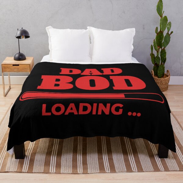 Item preview, dad bod loading quote – fun dad life design designed and sold by Crownvibes.