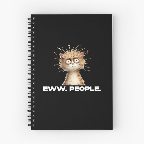 Item preview, Eww. People. Frazzled Cat T-Shirt, Stickers & Gifts designed and sold by Kaylews_Designs.