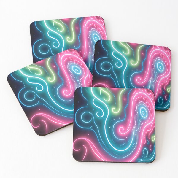 Item preview, Neon Abstract  designed and sold by AwesomeDigiShop.