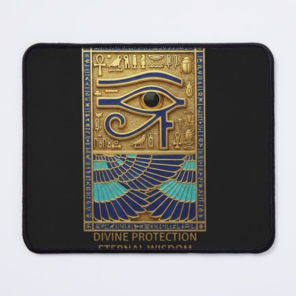 Item preview, Ancient Egyptian Eye of Horus - Divine Protection & Wisdom Gold Amulet designed and sold by DesignByGeorgi.