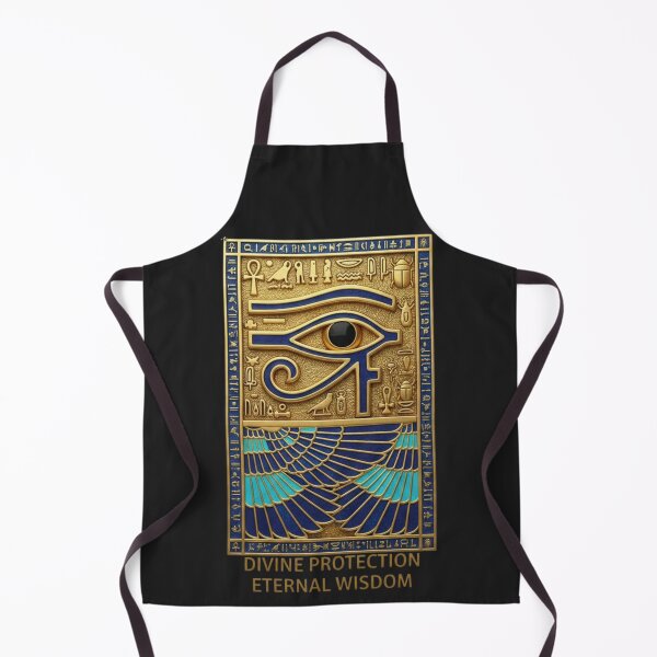 Item preview, Ancient Egyptian Eye of Horus - Divine Protection & Wisdom Gold Amulet designed and sold by DesignByGeorgi.