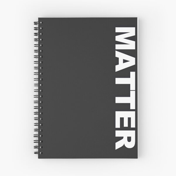 Item preview, MATTER — White Minimal Bold Type Statement designed and sold by WORDPAUSE.
