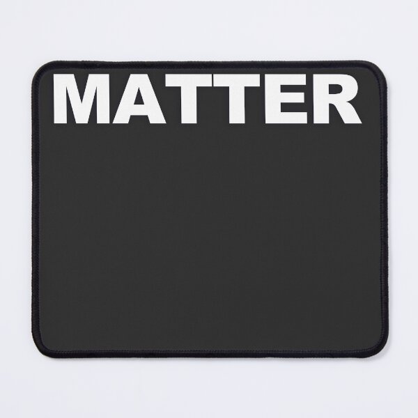 Item preview, MATTER — White Minimal Bold Type Statement designed and sold by WORDPAUSE.
