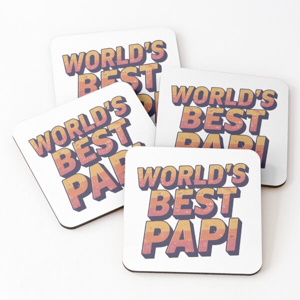Item preview, World's Best Papi designed and sold by Real Talk Tees.