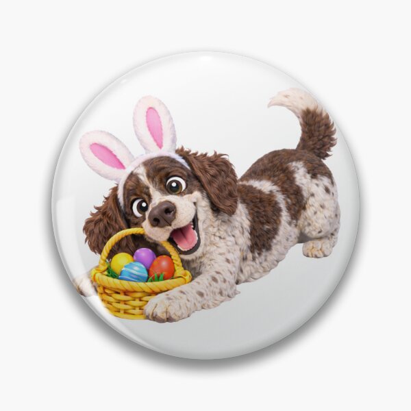 Item preview, Easter Small Munsterlander designed and sold by Sillytoe.