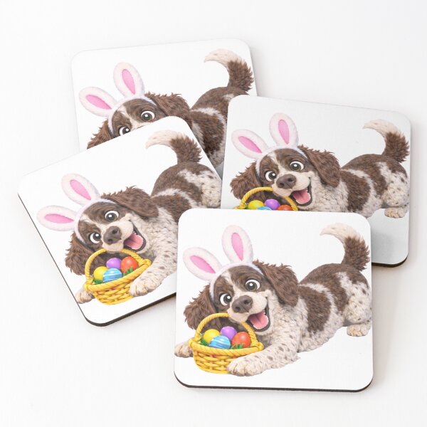 Item preview, Easter Small Munsterlander designed and sold by Sillytoe.