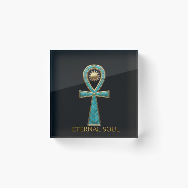 Item preview, Sacred Turquoise Ankh - Eternal Soul Ancient Egyptian Key of Life designed and sold by DesignByGeorgi.