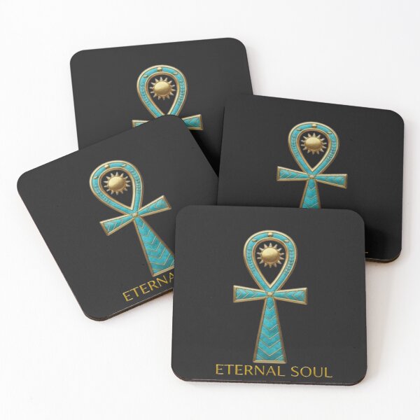 Item preview, Sacred Turquoise Ankh - Eternal Soul Ancient Egyptian Key of Life designed and sold by DesignByGeorgi.