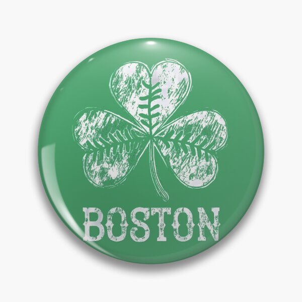 Artikelvorschau, Boston Baseball Irisches Kleeblatt St. Patrick's Day Glücksbringer entworfen und verkauft von WolfmanProphecy.
