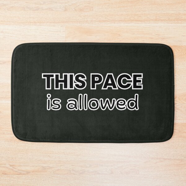 Item preview, This Pace Is Allowed – Gentle Reminder Shirt designed and sold by QuietlyBecoming.