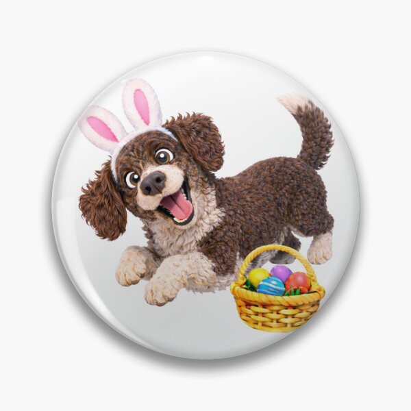 Item preview, Easter Spanish Water Dog designed and sold by Sillytoe.