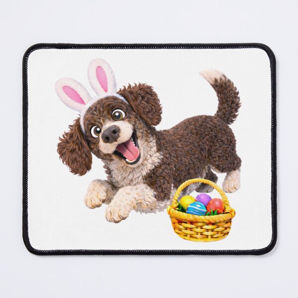Item preview, Easter Spanish Water Dog designed and sold by Sillytoe.