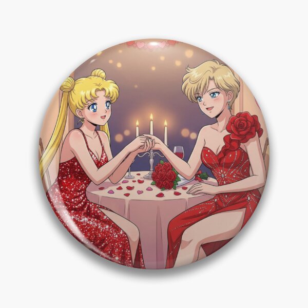 Item preview, Usagi and Haruka Valentine's Date designed and sold by Solace Sparkles.