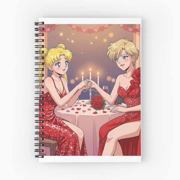 Item preview, Usagi and Haruka Valentine's Date designed and sold by Solace Sparkles.