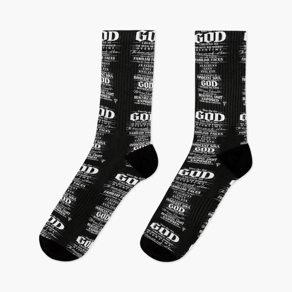 Item preview, god created me designed and sold by ocd_Jessica.