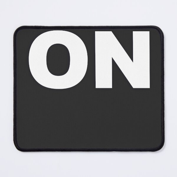 Item preview, ON — White Minimal Bold Type Statement designed and sold by WORDPAUSE.