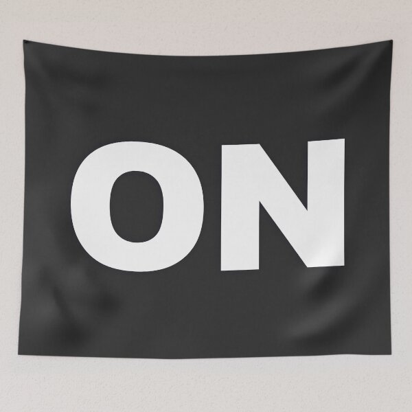 Item preview, ON — White Minimal Bold Type Statement designed and sold by WORDPAUSE.
